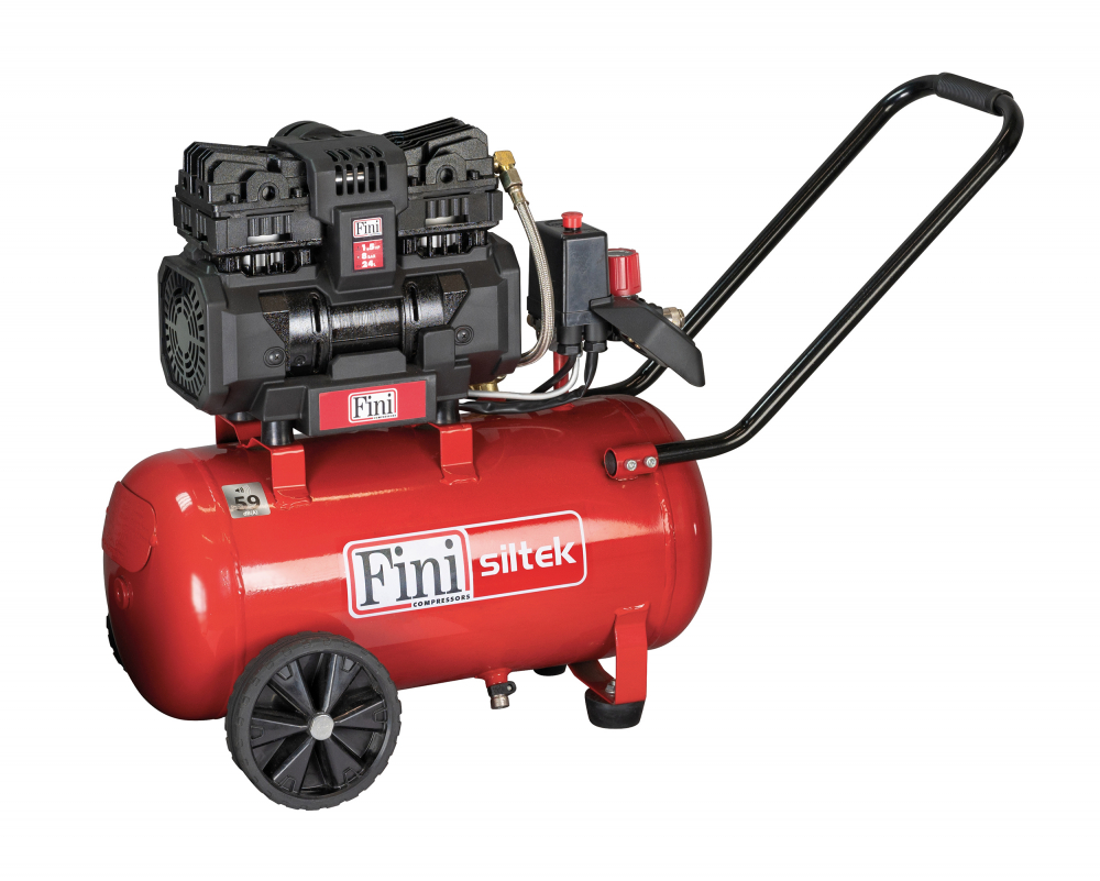Fini siltek tb 24 – compressor isento de óleo – super silenciosos – 8 bar
