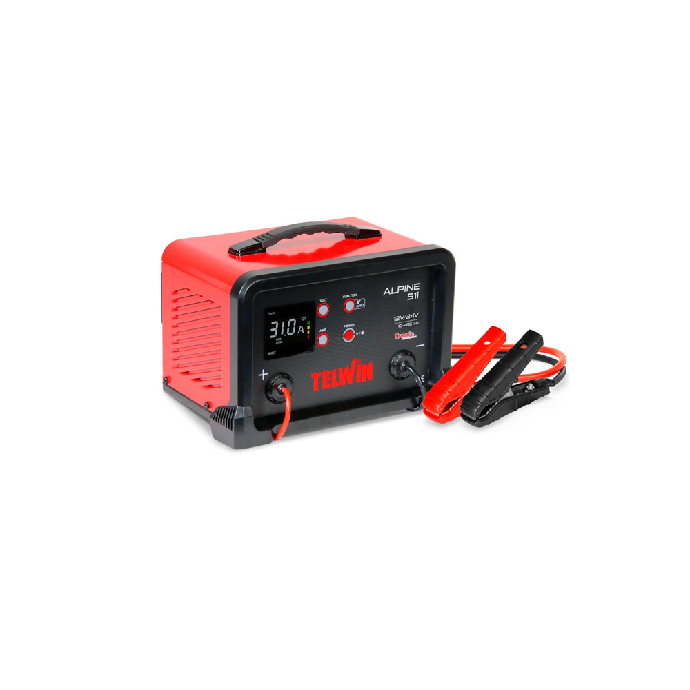 Telwin Alpine i – Carregador e manutenção de baterias com ecrã LCD - Image 2