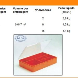 Suc g8 – mini-contentor – poliestireno – 50110