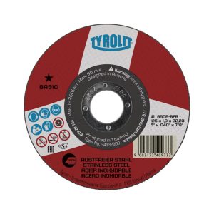 Tyrolit  A60R-BFB – Disco de corte para aço inox básico